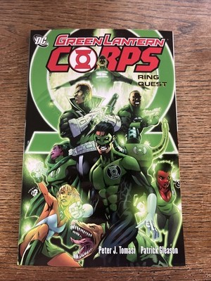 Green Lantern Corps: Ring Quest TPB Peter J Tomasi Patrick Gleason DC Comics