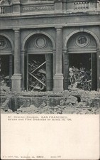 1906 Quake San Francisco, California CA Francisco Earthquake St. Dominic Church