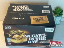 Sugar in the Raw Turbinado Cane Sugar Packets 500 ct