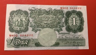 England 1 Pfund Banknote 1928 54 (33)