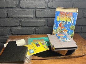 Dragon Warrior ll (2) | Nintendo NES | Complete in Box CIB with Manual and Map