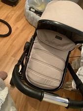 Panorama XT Unisex Grey Single Pushchair Pram with Hood Canopy