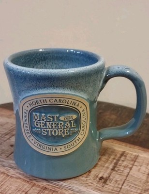 Deneen Pottery~Mast General Store , Carolina & Virginia, 3½'' Coffee Mug~2022