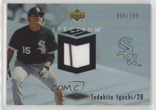 2007 Upper Deck Spectrum Swatches 5/199 Tadahito Iguchi #SSW-TI 0af