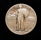 1923 STANDING LIBERTY QUARTER OLD US TYPE COIN