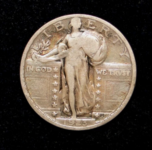 1923 STANDING LIBERTY QUARTER OLD US TYPE COIN