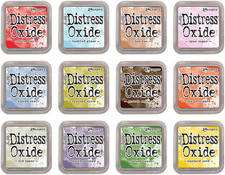 Ranger Tim Holtz Bundle of 12 Distress Oxide Ink Pads - Summer 2018 Colors
