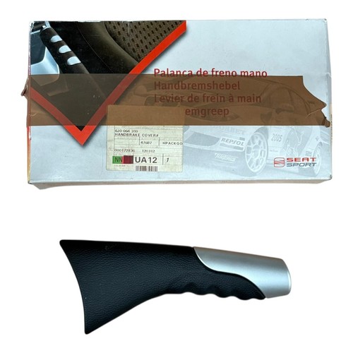 Genuine SEAT Ibiza aluminium handbrake cover 6J0064310 - Picture 5 of 6