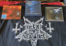 Dark Funeral x3 CDS x1 DVD and x1 Brand New 2XL Tour T-Shirt Marduk Mayhem 