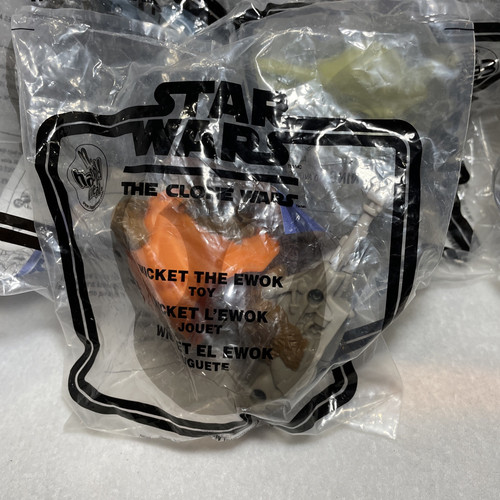 SET QUASI COMPLETO (14) Star Wars Clone Wars Happy Meal McDonalds Bobble Heads 2008 - Foto 2 di 15