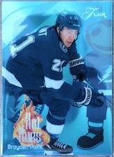 2025-26 Upper Deck Flair Brayden Point Hot Hues Insert - Tampa Bay Lightning