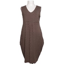 Masai, Kleid, Größe: L, Braun/Weiß, Elasthan/Viskose, Gepunktet, Damen #wcW