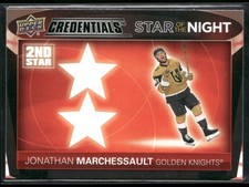 #2S-1 Jonathan Marchessault Star of the Night: Second Star 21-22 Credentials