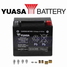 Yuasa Factory Activated Maintenance Free 12V Battery for 2015-2021 Kawasaki rl