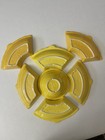 Calif USA L55 Chip Dip appetizer Serving Set, Yellow clover Floral, 7 pc, CA — photo 2