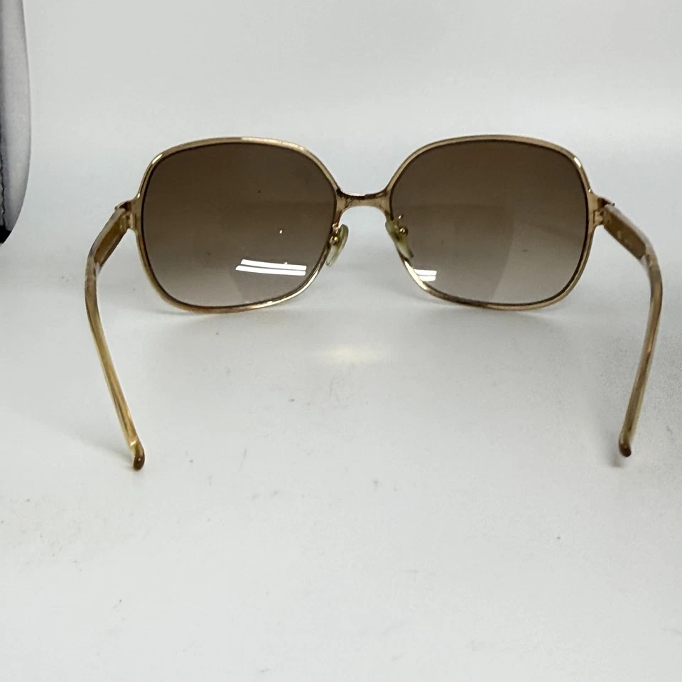 Gafas de sol GIVENCHY SGV 355 monturas oro mariposa borde completo 62-16-125 20208 Foto 3 de 4