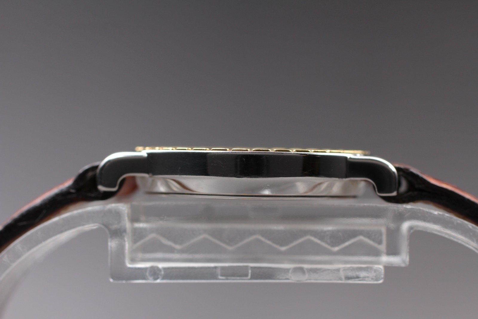 [NEAR MINT] Vintage HERMES Serie Sellier Gold 24mm Swiss Qz Womens Watch JAPAN image 6