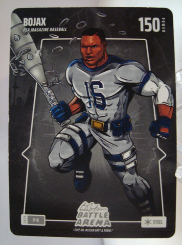 2026 Battle Arena BO JACKSON Bojax PSA Mag Card P-8 Steel