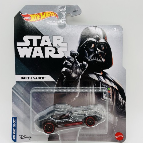 Hot Wheels Disney Star Wars Character Cars Complete Set of 8 - Picture 8 of 12