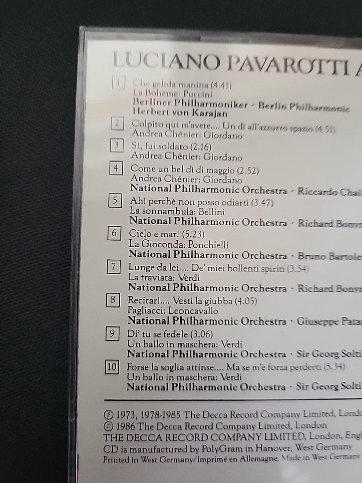 Luciano Pavarotti  -  Anniversary, CD - Bild 3 von 4