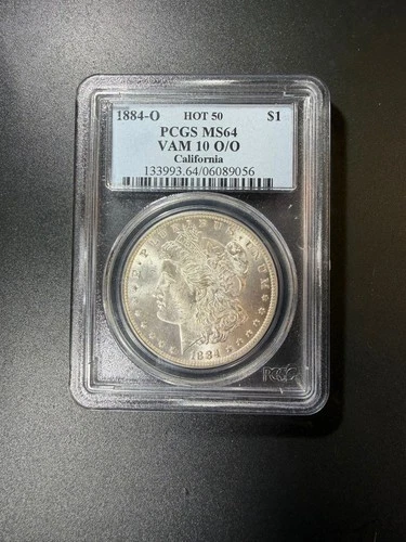 New Listing1884 O Morgan Dollar PCGS MS64 VAM 10 O/O California Hot 50 VAM