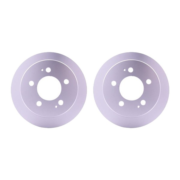 2 Bremsscheiben Voll Ø 85,6 Mm 10 Mm Hella Passend FüR U.A. Ssangyong Kyron-image