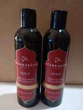  2 Bottles MARRAKESH - Hold Argan  Hemp Styling Gel Original Scent 8 Ounce New