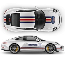 Rothmans Streifenaufkleber für Carrera 1999 ...