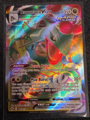 ENGLISH Pokemon - *Rayquaza VMAX (101)* - 101/159 - Crown Zenith