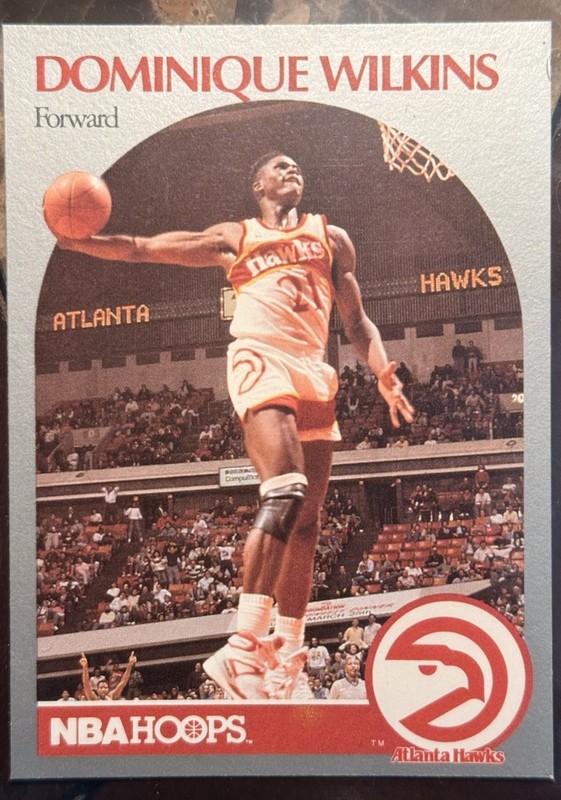 1990-91 NBA Hoops - Dominique Wilkins #36