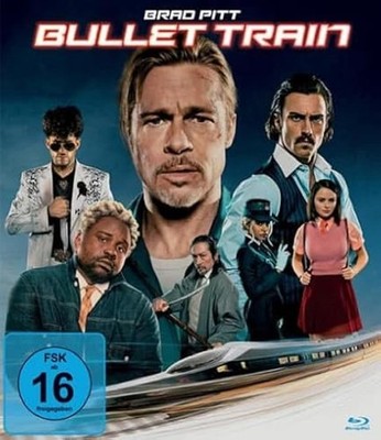 Bullet Train (Blu-ray) Brad Pitt Joey King David Lynch David Leitch