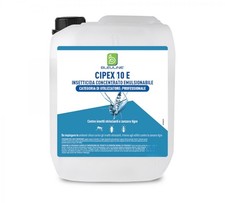 Cipex 10E lt.10 Insetticida Cipermetrina Abbattente Insetti Volanti Striscianti