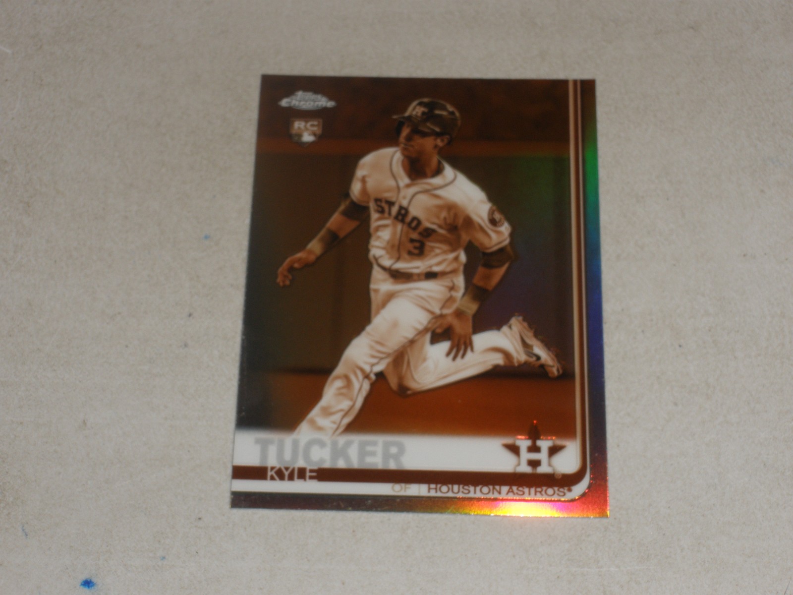 2019 Topps Chrome Sepia Refractor #39 Kyle Tucker Rookie RC