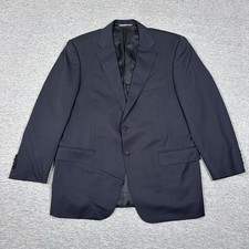 CANALI Suit Jacket Blazer Mens US 44 Blue Woo...