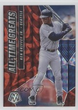 2021 Panini Mosaic All-Time Greats Reactive Red Prizm Ken Griffey Jr HOF 0xl5