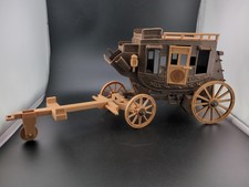 Vintage 1955 Ideal Roy Rogers Fix-It Stagecoach Missing Parts And Accessories