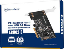 Technology ECU02-E PCI Express Card with USB 3.2 Gen 2 Internal 20 Pin Key-A Con