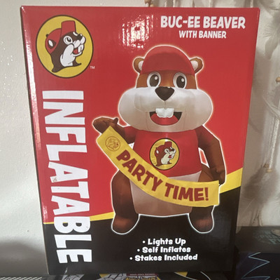 Buc-ee's Buc-ee Beaver 66'' Inflatable- new in box