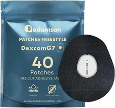 Dexcom G7 over Patches – 40 X Adhesive Patches for Dexcom G7 - Long-Lasting No