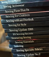 SINGER Sewing Reference Library HC Black Books - U CHOOSE - *Buy More & Save*