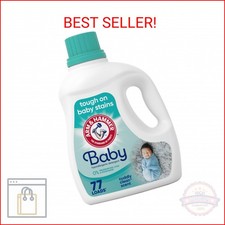 Baby, 77 Loads Hypoallergenic Liquid Laundry Detergent, 100.5 fl oz 0.14 per gallon
