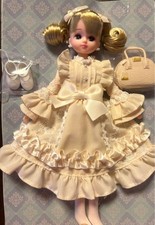 Licca-chan doll frilly dress cream color 2025 shareholder benefits not for sale