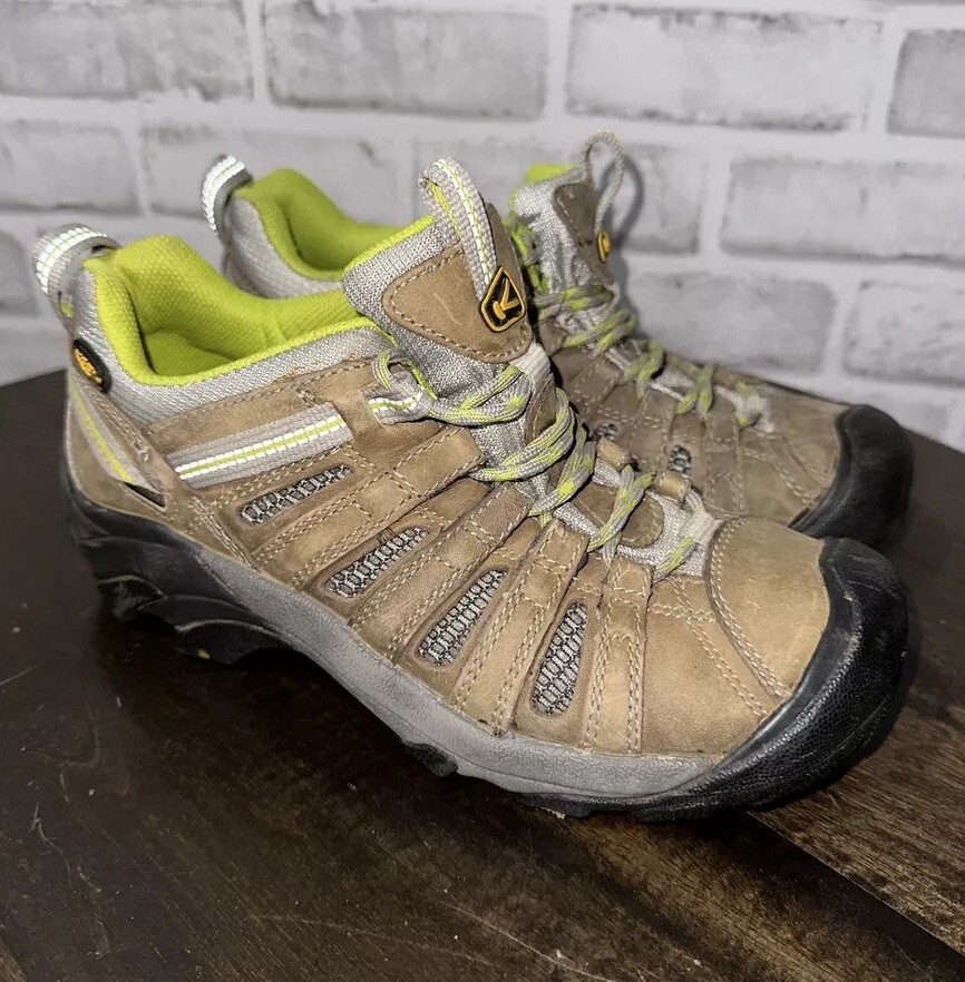 KEEN SCARPE DA TREKKING IN PELLE MARRONE donna 7