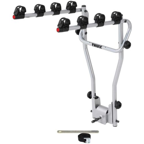 Thule 9708 HangOn 4 Bike Tow Bar Mounted Rack - Tiltable Easy Use Cycle Carrier