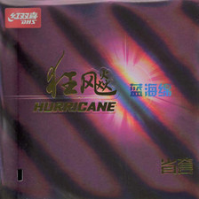DHS Hurricane 3 Provincial 39' Blue Sponge - Table Tennis and Ping Pong Rubber