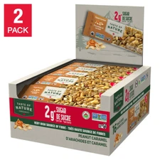 Taste Of Nature Snack Bars, 32 × 40 g  Peanut Caramel 