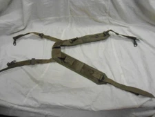 U.S. Military Nylon Field Pack Suspenders (dated 1968) USED/ISSUED