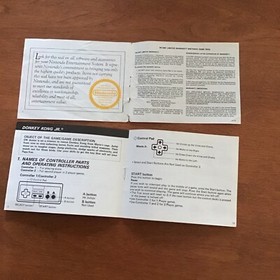 Donkey Kong Classics NES Nintendo Game with Sleeve and Manual - Tested