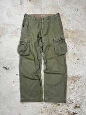 Vintage Y2K Baggy Khaki Cargo Multipocket Pants Parachute