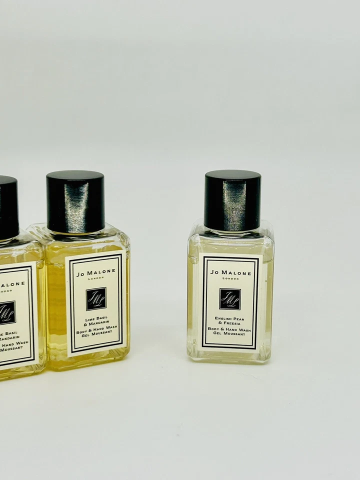 Jo Malone London Bundle LOT - Lime Basil & Mandarin X5 - English Pear & Freesia - Image 3 of 4